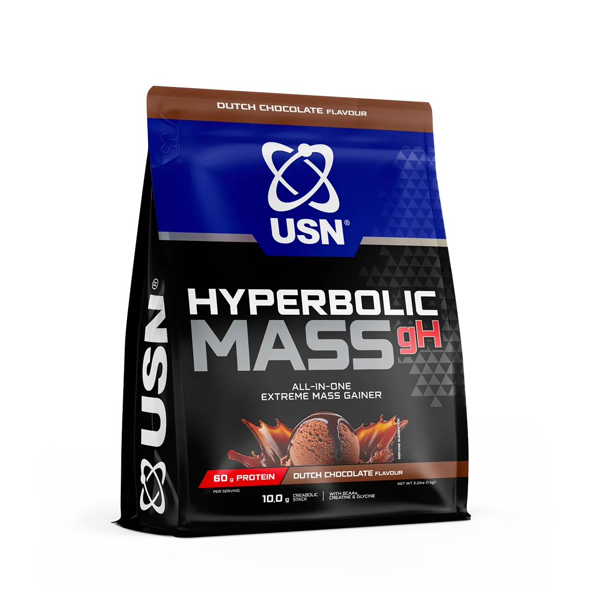 USN Hyperbolic Mass gH Dutch chocolate 1 kg