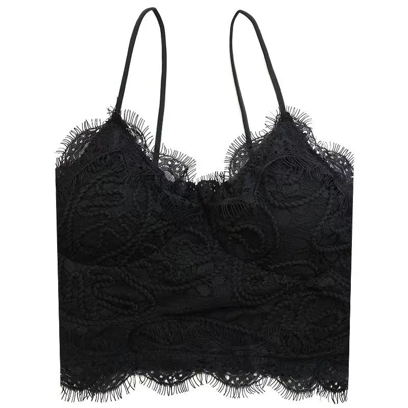 Sexy lace Camisole - Black