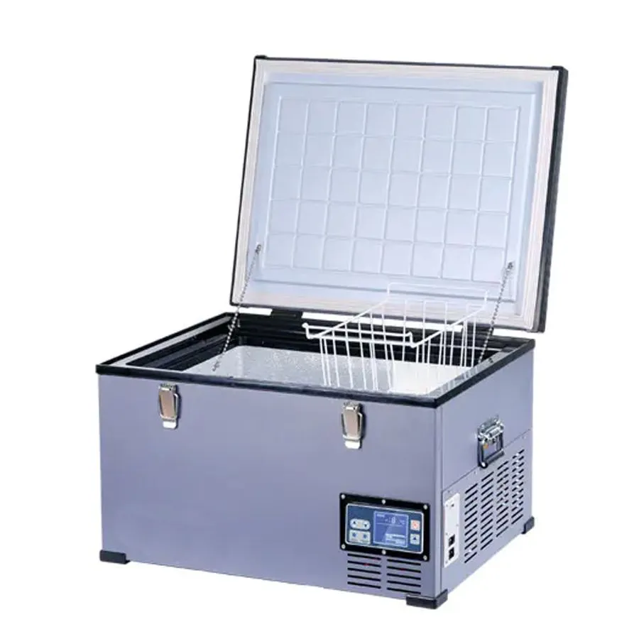 Rugg Glacier 12V Portable Refrigerator Car Fridge - 60L