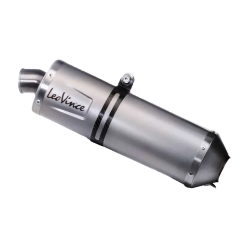 Leo Vince LV1 Evo Slip-On exhaust compatible with Ducati DesertX '22-'24