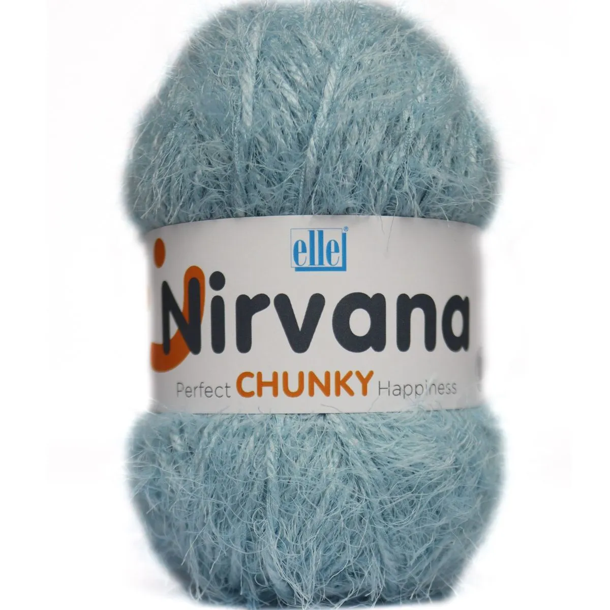 Elle Wool Nirvana Chunky Yarn - 139 Bashful Blue