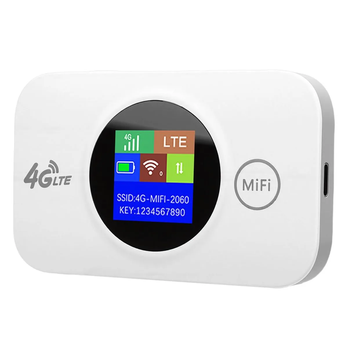 300Mbps 4G LTE Portable WiFi Router with 3000mAh Battery