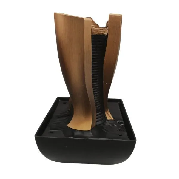 Modern Abstract Bamboo Tabletop Sculpture Decor
