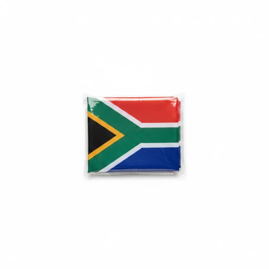 Sceedo Small South African Flag - Retail Packaged for Events & Decor