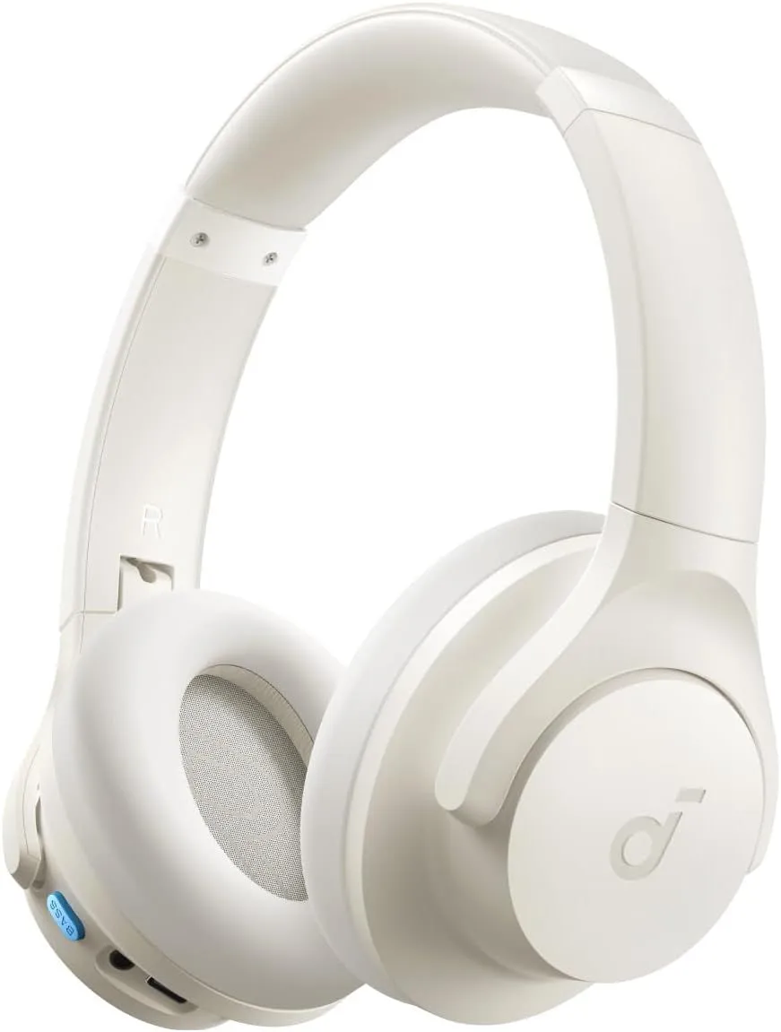 soundcore Q11i Hi-Res Smart Over Ear Headphones - Cream White