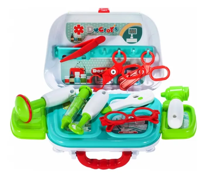 Two-In-One Children's Doctor's Set, including doctor's accessories