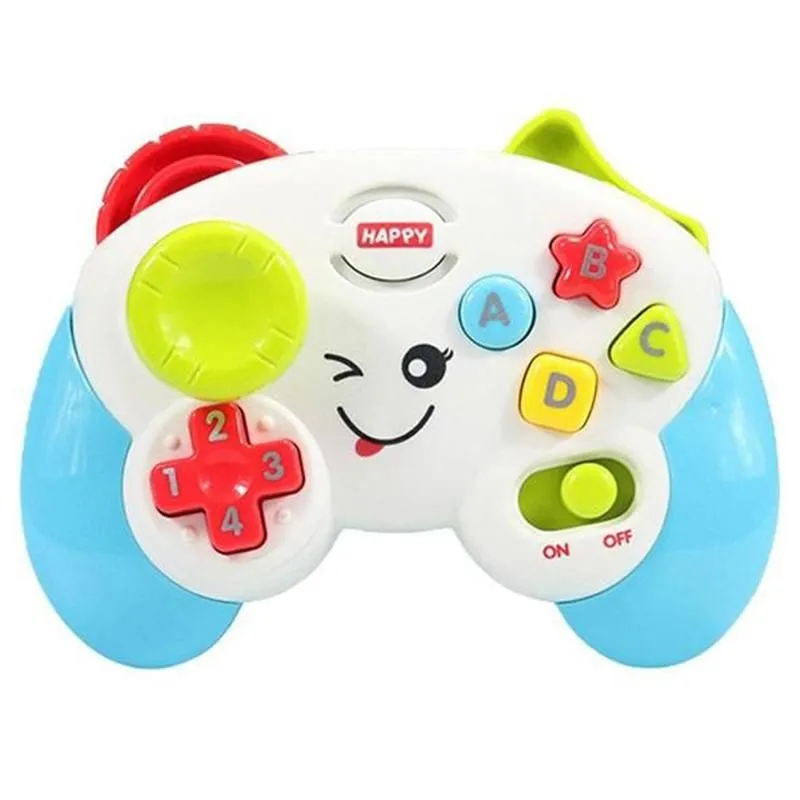Multi-Function Game Controller Educational Learning Baby Toddler Toy - Blue