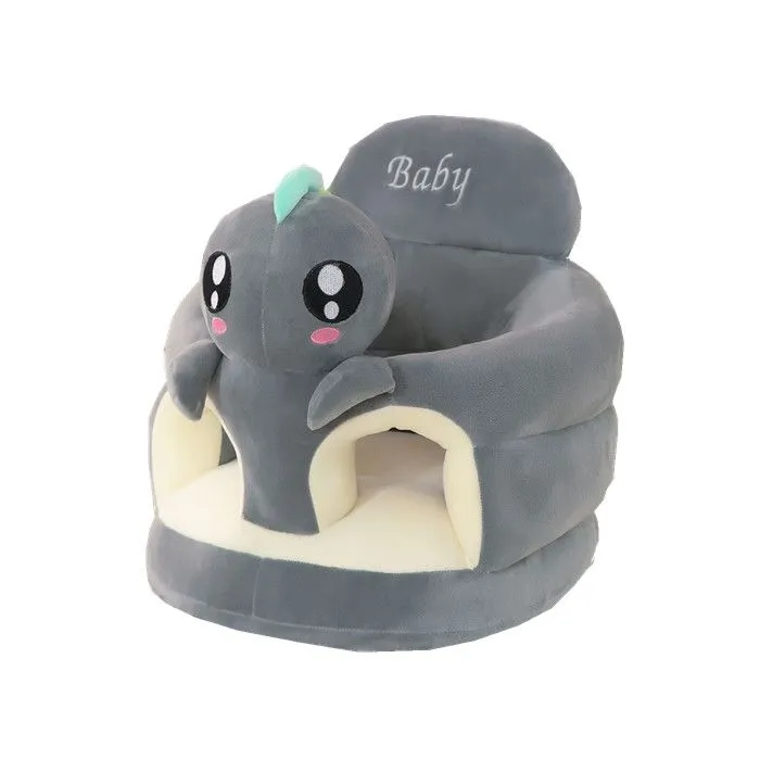 Colorful Plush Toy Baby Sofa Seat Cute Animal Safety Baby Sofa Soft - Turtle
