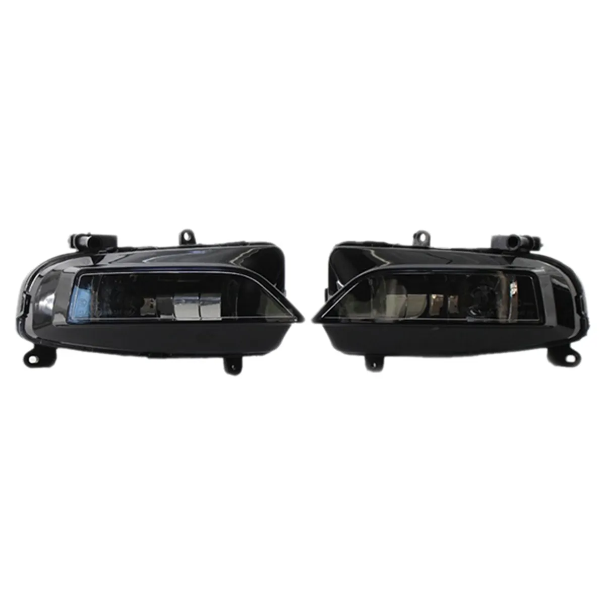 1 Pair Front Bumper Fog Light Assembly Driving Light Compatible with Audi