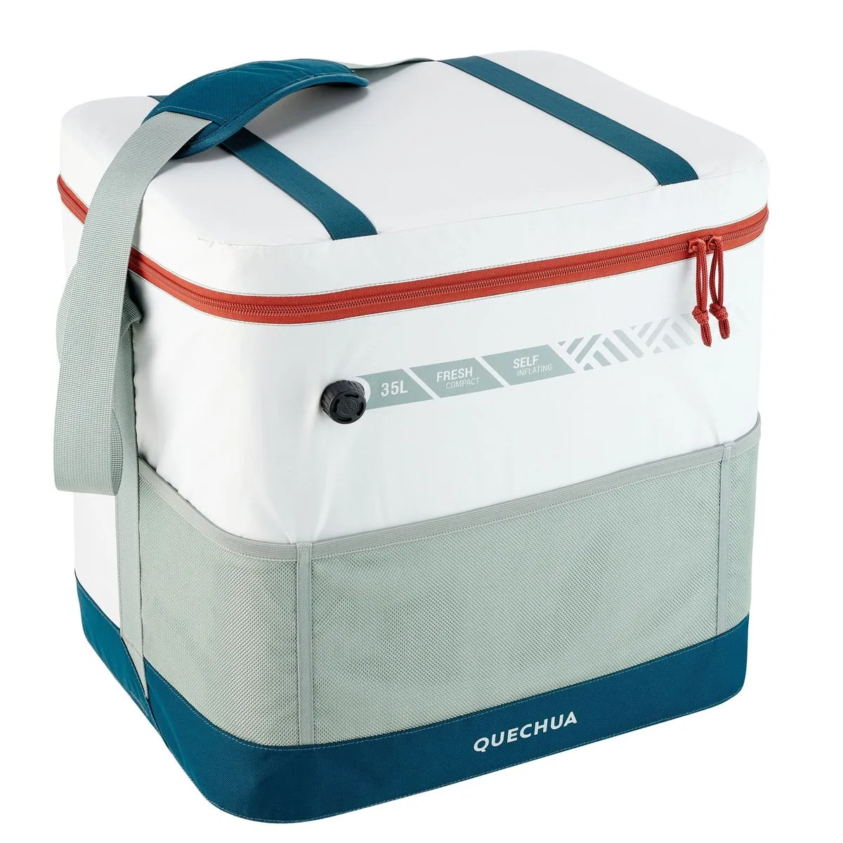 Quechua Fresh Camping Cooler 500 - 35 L - Keeps Food Cool for 17 Hours