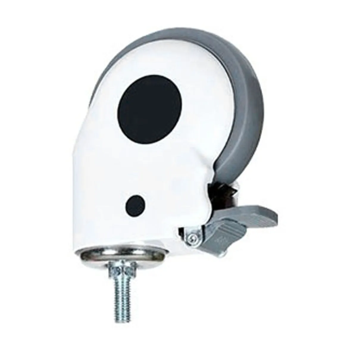 5in TPR Swivel Caster with Brake for Cart
