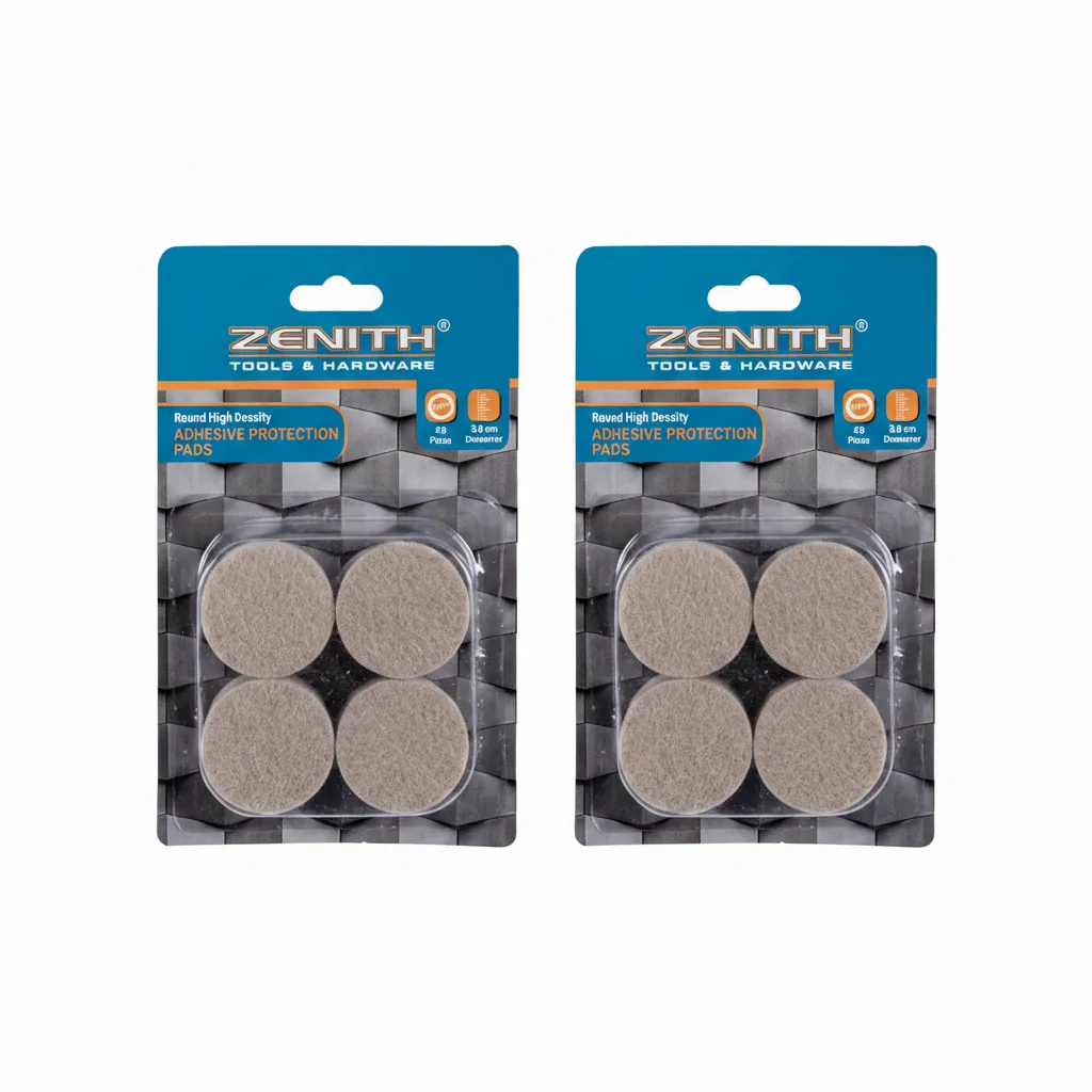 Zenith 3.8 cm Round High-Density Protection Pads, 20 Piece Set - 2 Pack