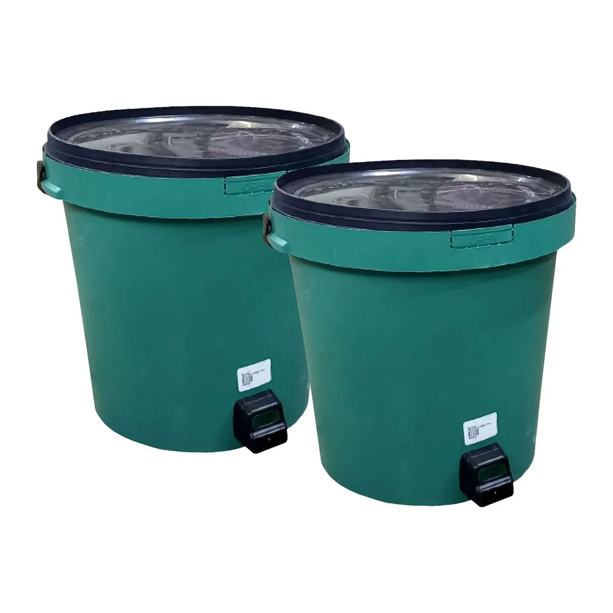 20L Boiler Bucket Urn/Geyser With 2000w Heating Element -Green/Black 2 Pack