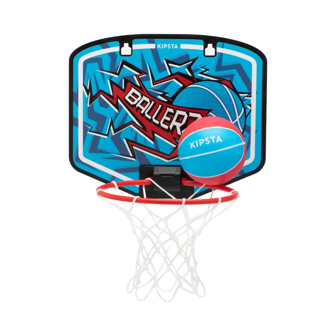 Kipsta Mini Basketball Hoop SK100 - Ballerz - Blue / Red