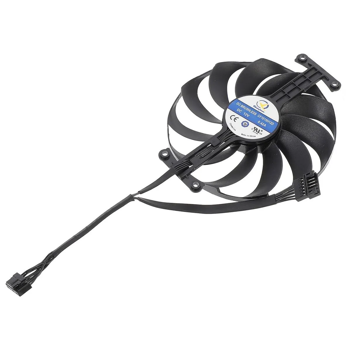 GPU Cooler Fan Left Blade Replacement for OC Ti Graphics Card Cooling