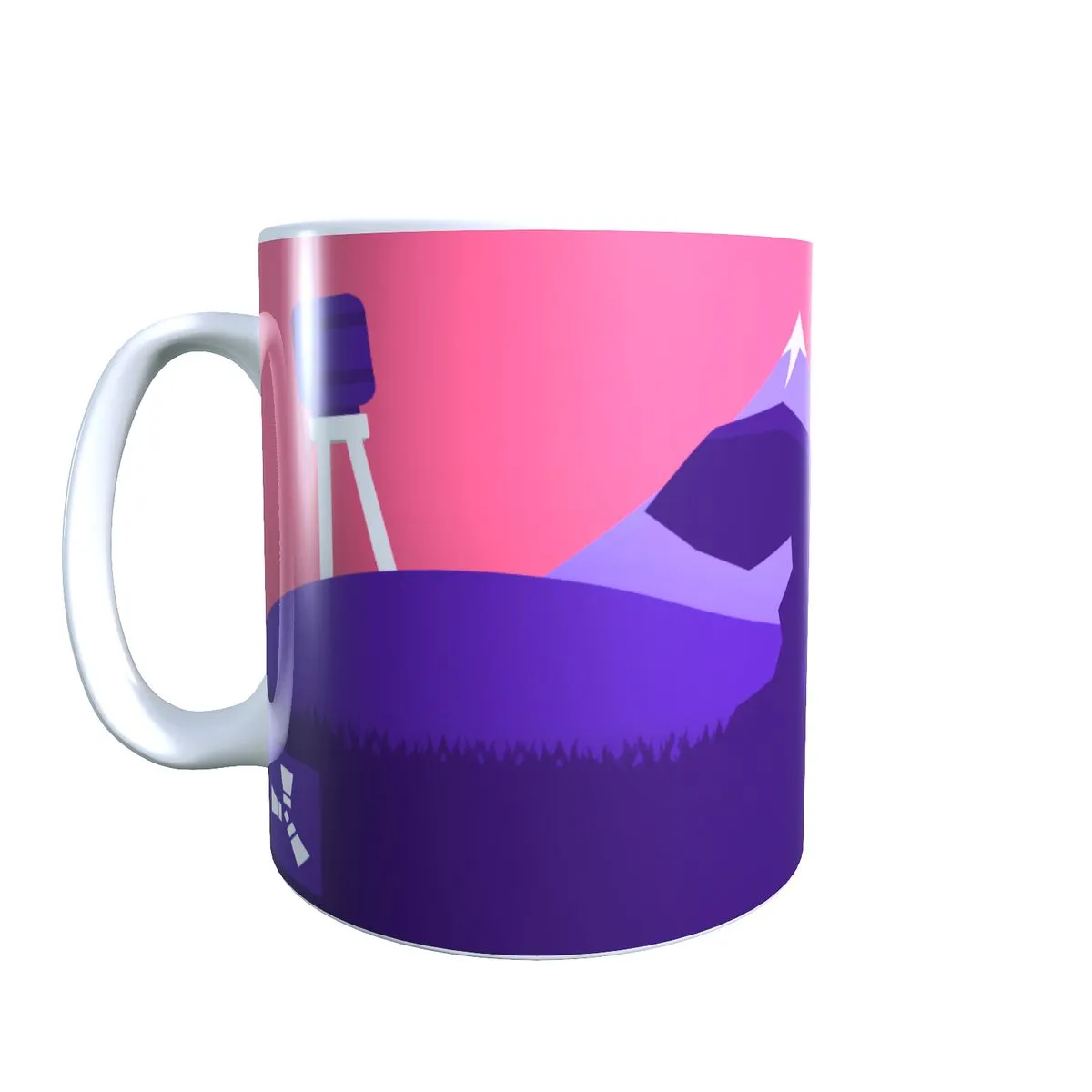 Pink Sky - Rust Coffee Mug
