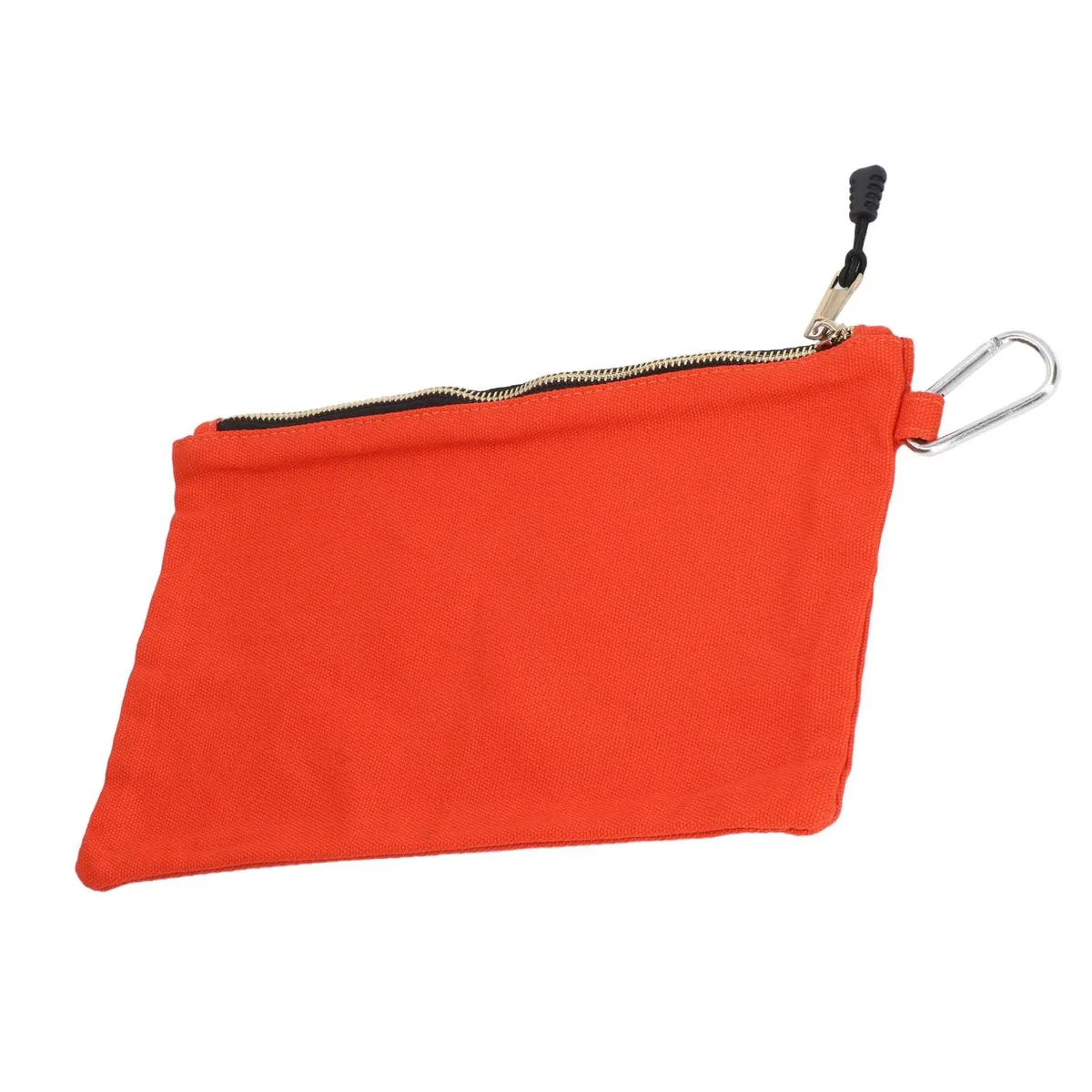 Waterproof Canvas Tool Bag with Carabiner Orange