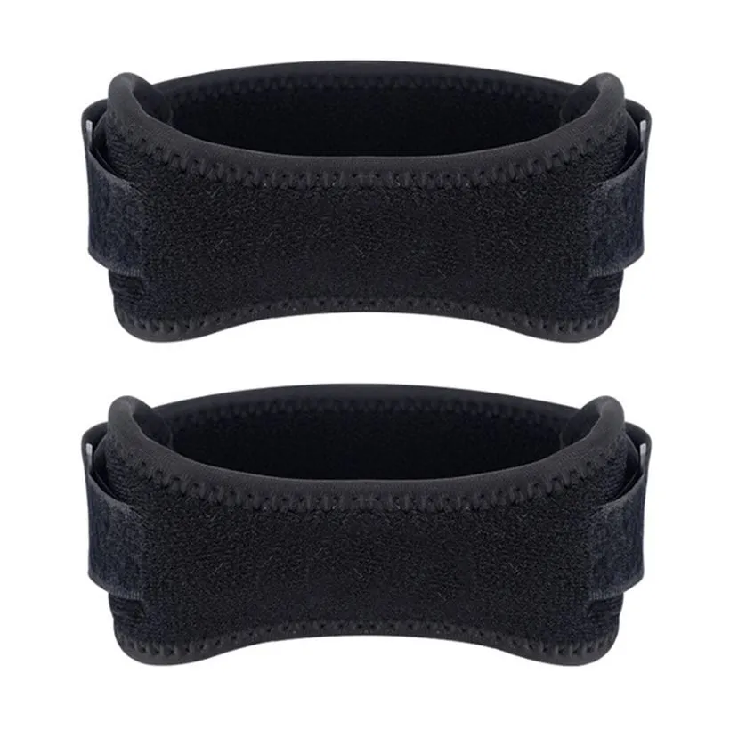 QYNIAL 2 Pack Knee Braces, Patella Support Strap for Tendonitis & Sports