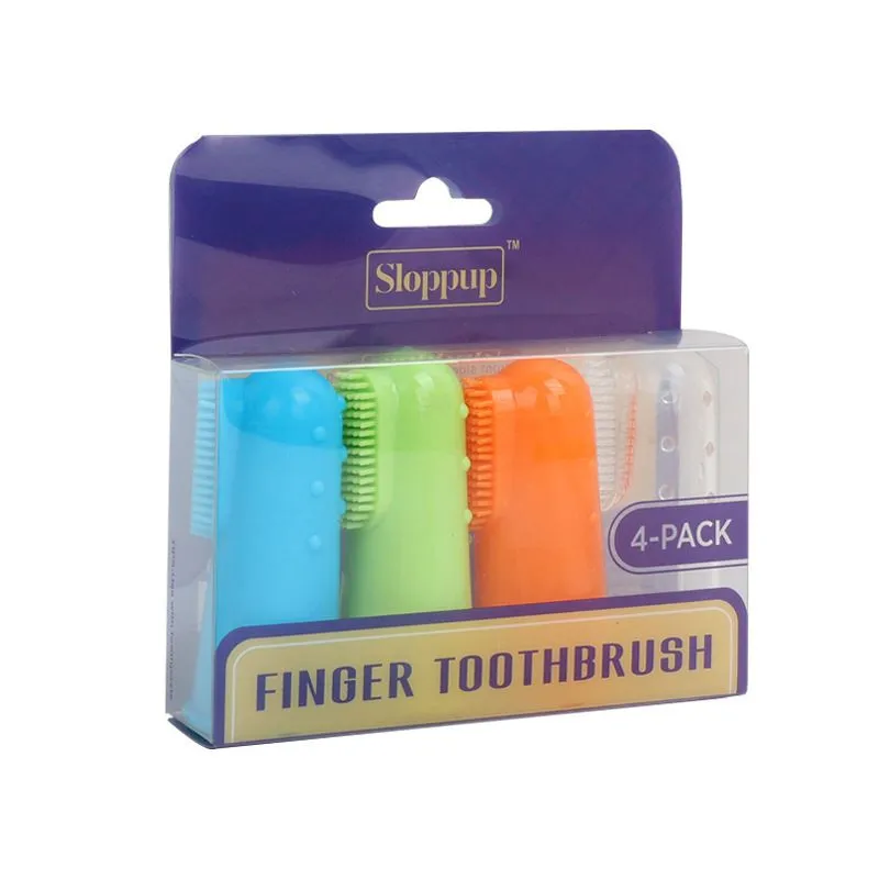 Pet Toothbrush Dog Cat Oral Cleaning Finger Toothbrush Pet Supplies