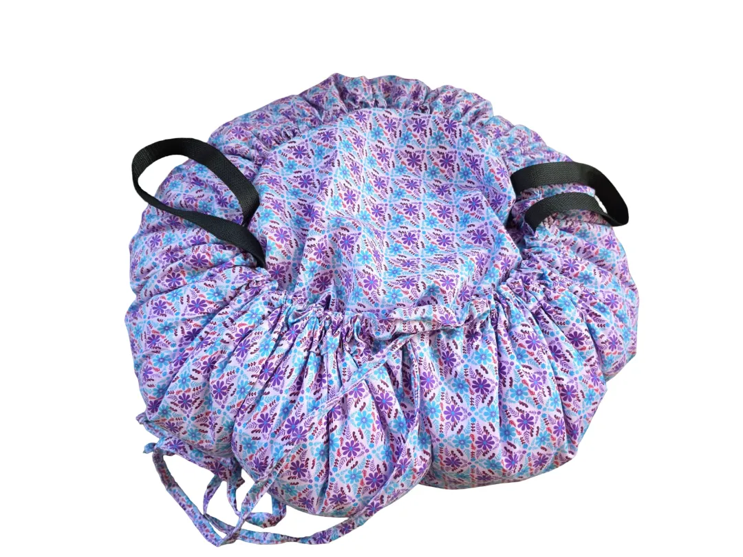 Large Slow Cooker Food Warmer Bag - White Foral 