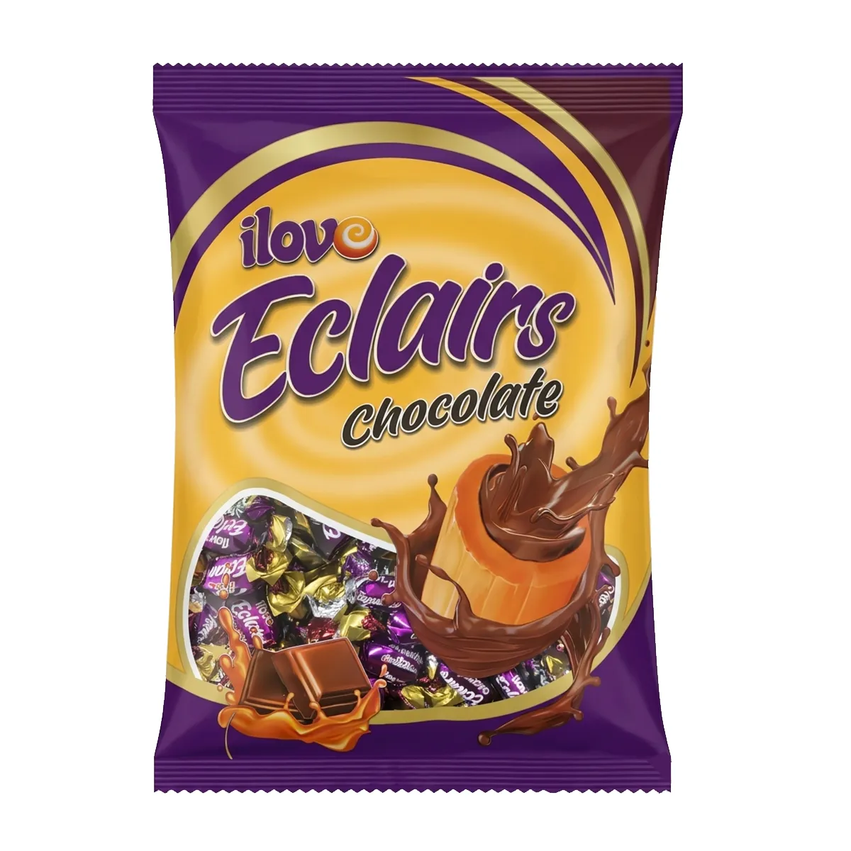 ilovo Eclairs Chocolate 160 Piece