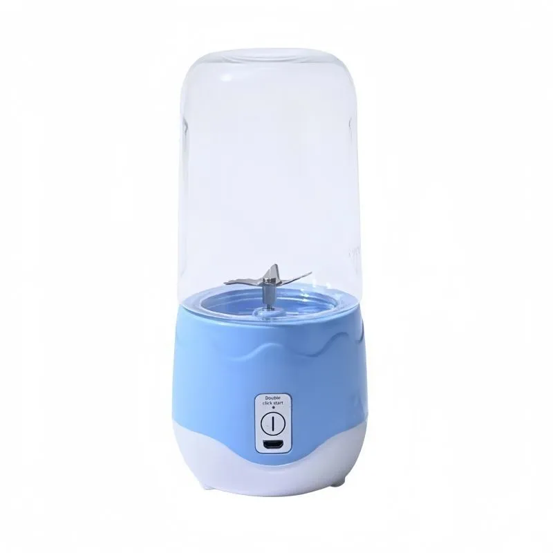 Convenient wireless juicer USB charging mini juicing cup small juice cup - Blue