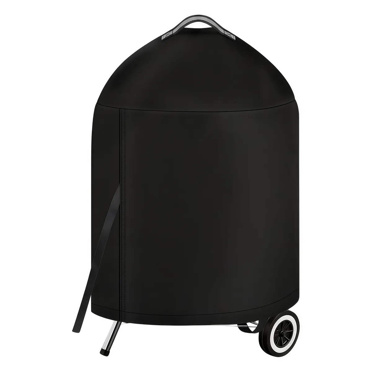 27 Round Charcoal Grill Cover, Waterproof & Rip-Resistant BBQ Braai