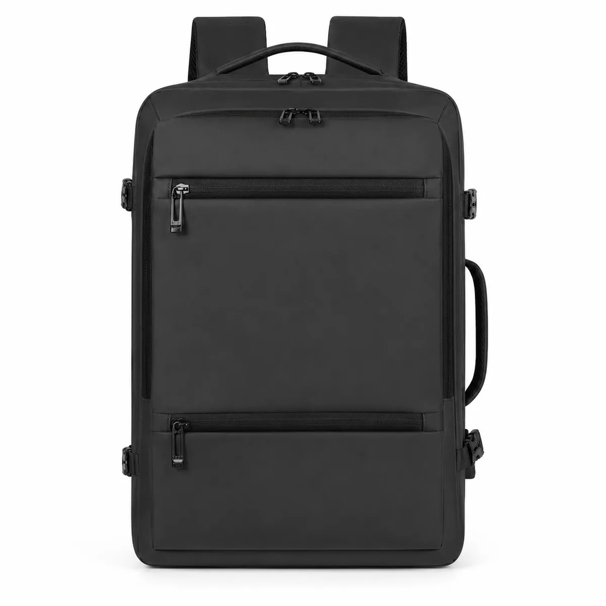 Travel Laptop Backpack Carry-On Business Backpack with USB Port - Black