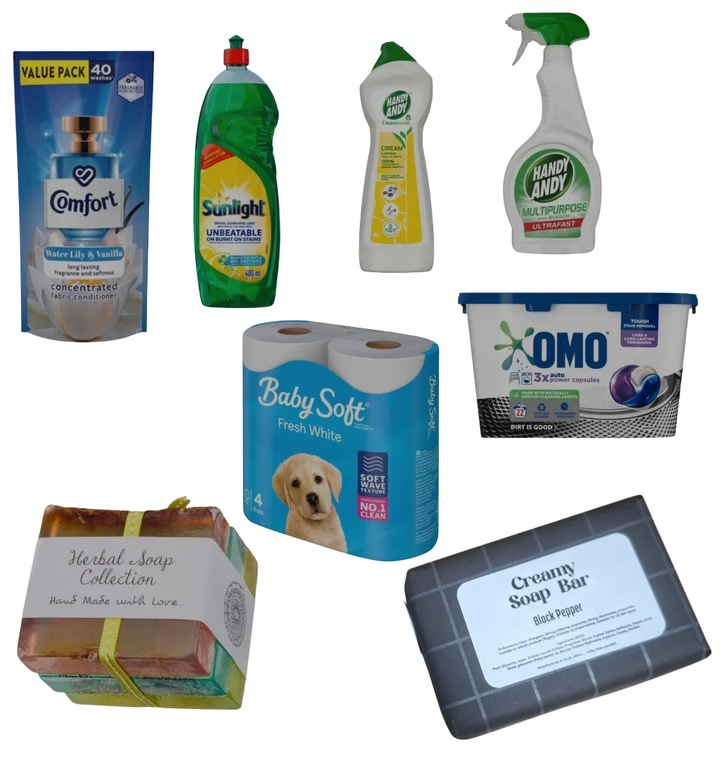 Household Essentials Combo{Water Lily & Vanilla}- 8 Items per Combo