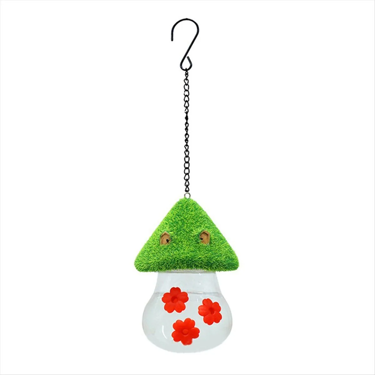 Bird Water Feeder Outdoor Tie-Dye Small Flower Bird Watering Bottle