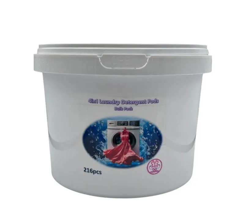 4 in1 Laundry Detergent Pods - 216 Pieces