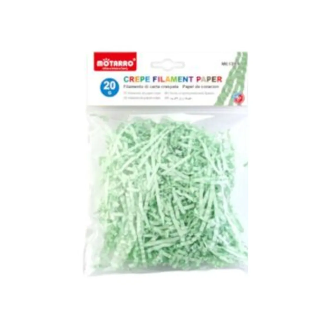 Motarro Crepe Filament Paper 20g - Green