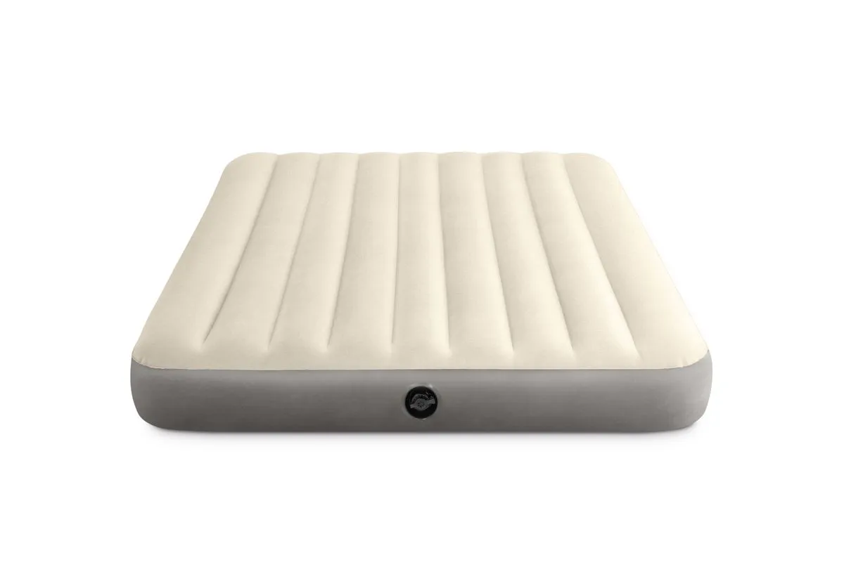 Intex Airbed Queen Deluxe - Brown