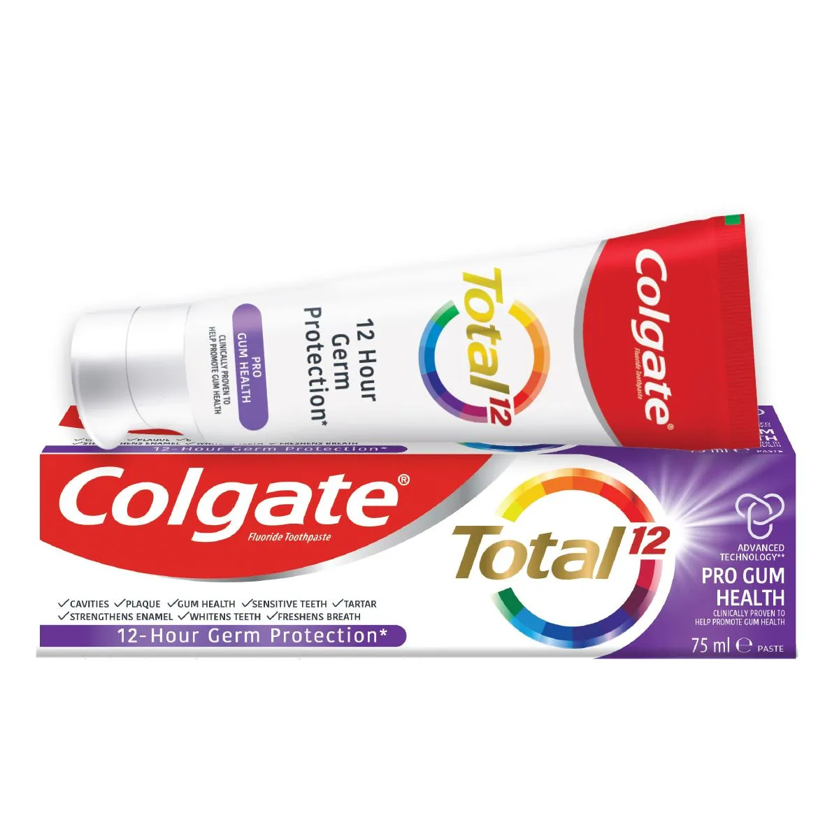 Colgate Total Active Prevention Gum Care Anti-Germ Toothpaste, 75ml