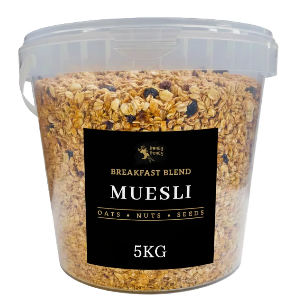 Muesli Cereal 5kg | Bulk Meusli | Rolled Oats Fruit & Nut Breakfast Granola