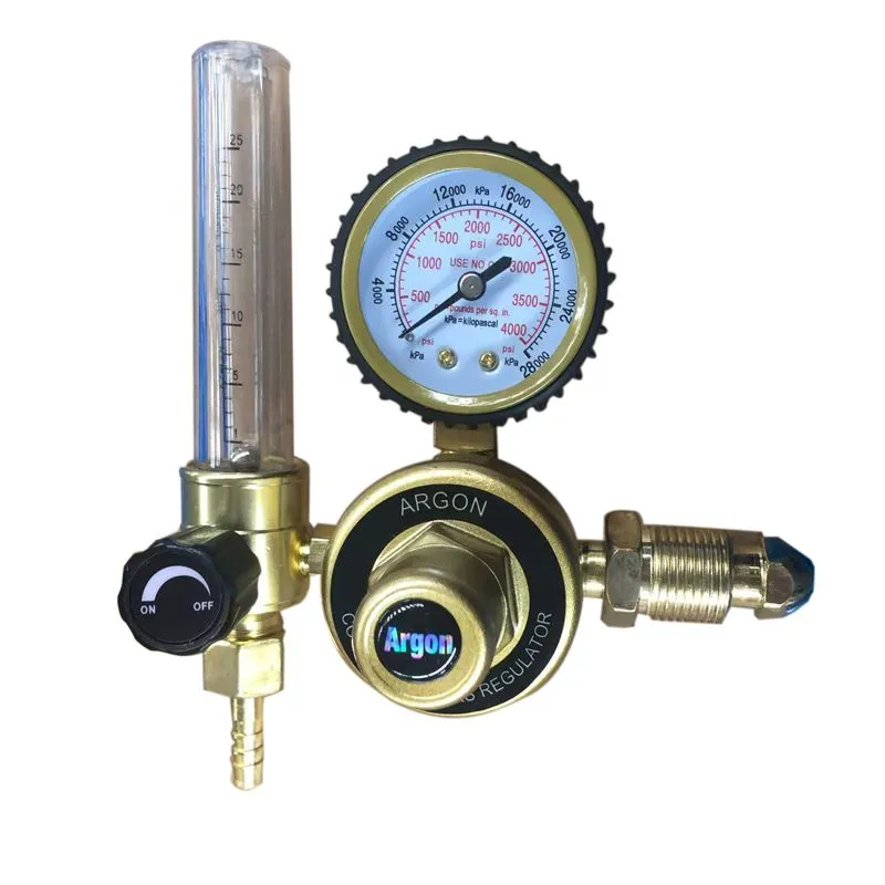 Argon CO2 Flow Meter Gas Regulator Reducer Valves Mig Tig Welding Accessory