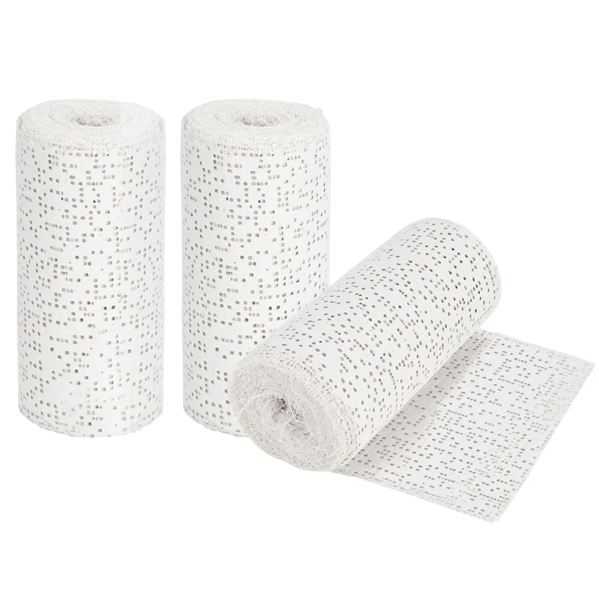 3 Pcs Plaster Gauze Bandage Art Project Casting Strip 3'' x106''