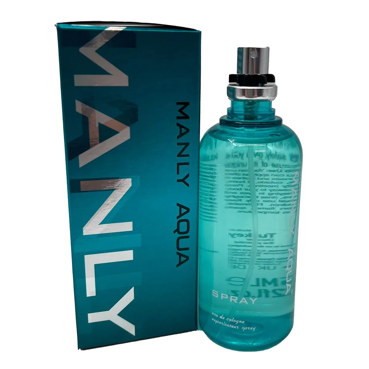 MANLY Eau De Cologne Men - Aqua 125ml