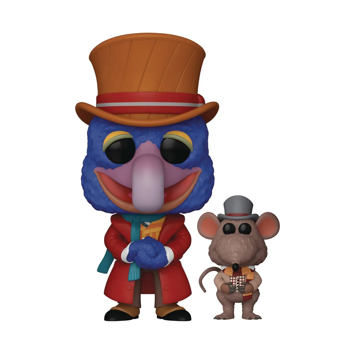 Funko Pop! Movies: The Muppet Christmas Carol - Charles Dickens With Rizzo