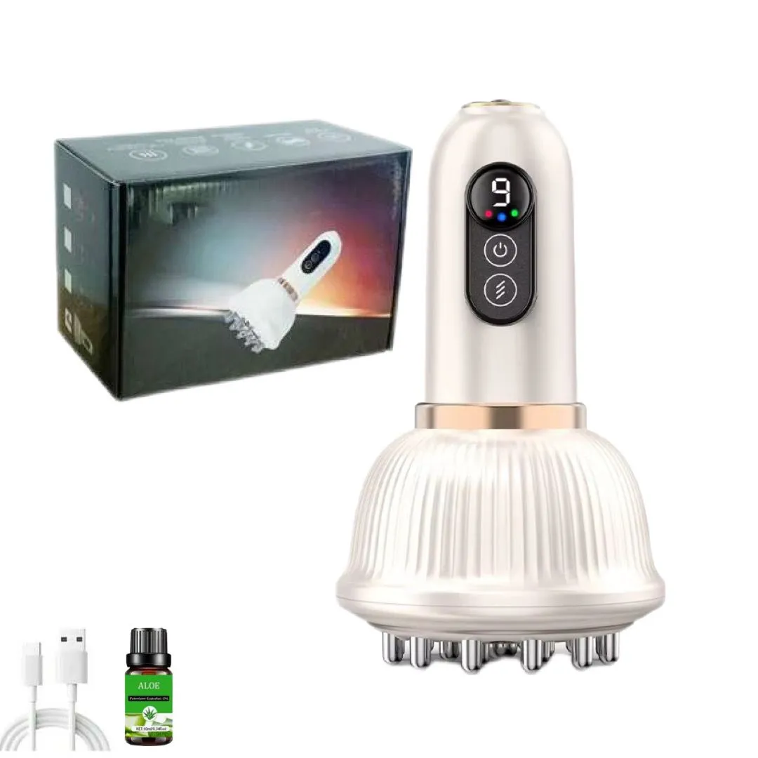 Anti-Cellulite Massager & Meridian Device with Aloe Essential Oil