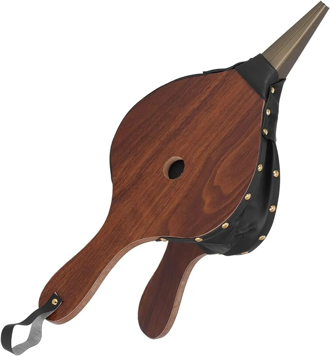 Wooden Fire Bellows for BBQ, Camping and Fireplace