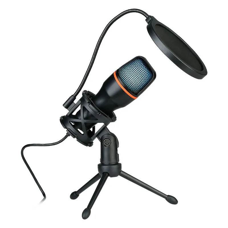 IPSTYLE USB Condenser Wired Microphone for Podcast Professional Microphone