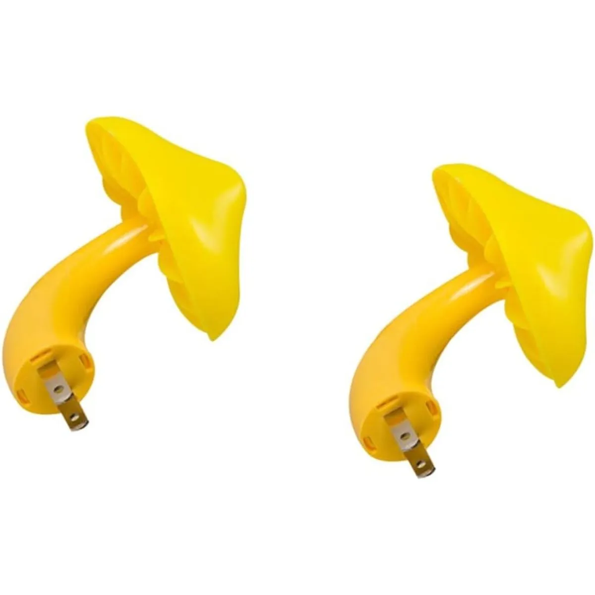 2pcs Light-Controlled Led Mushroom Night Lights Eco-Friendly Energy-Saving