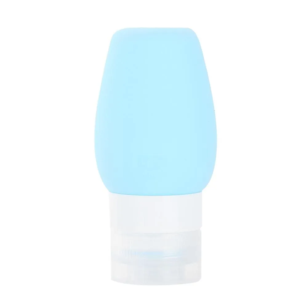 Portable Silicone Travel Bottle 60ml Cosmetics Emulsion Storage Container