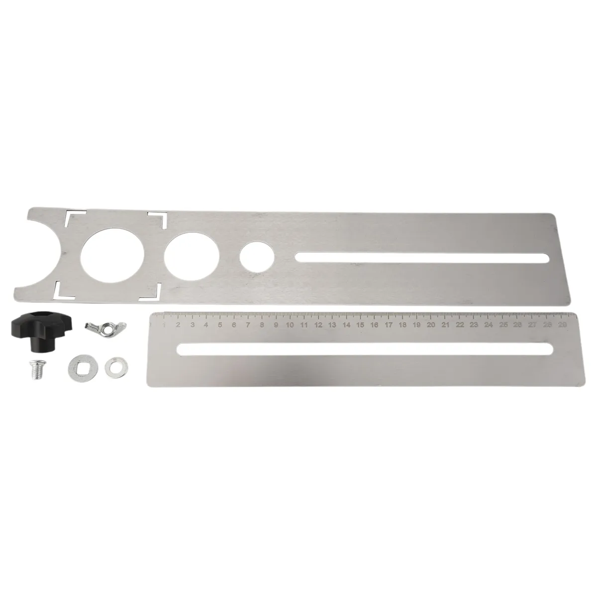 Stainless Steel Ceramic Tile Hole Locator 360 Degree Measure Tools