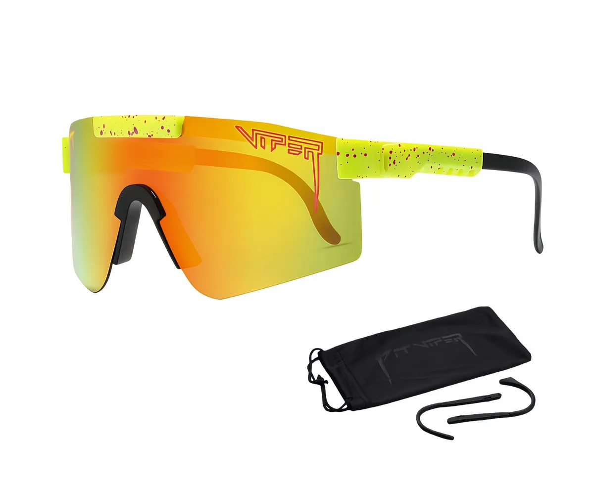 Kingdushi Cycling Polarized Sunglasses UV400 Windproof Outdoor Eyewear