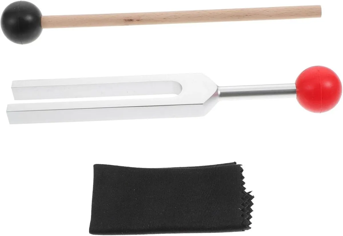 Chakra Tuning Fork Set Aluminum Alloy Healing Instrument with Mallet
