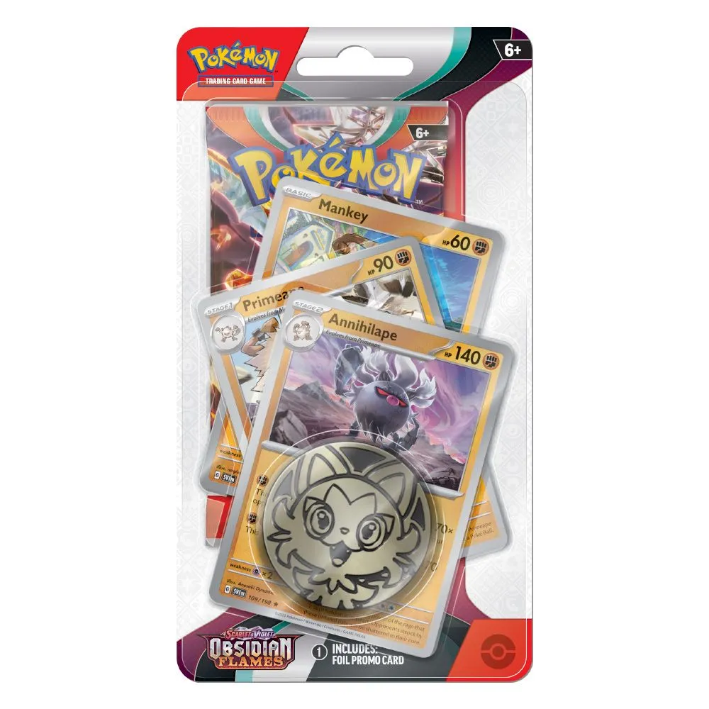 Pokemon: Scarlet & Violet 3: Obsidian Flames Premium Blister