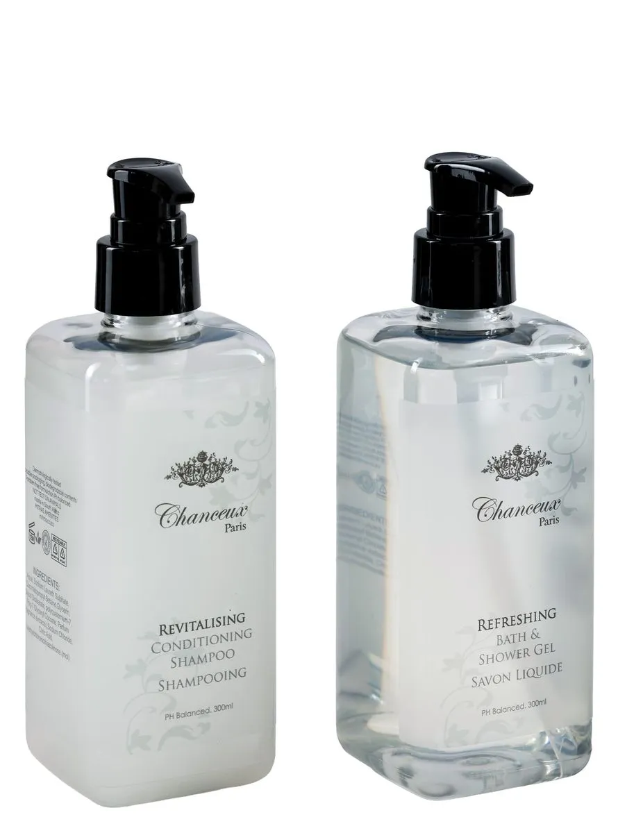 300ml Hospitality Toiletries and Room Amenities - Chanceux Paris Collection