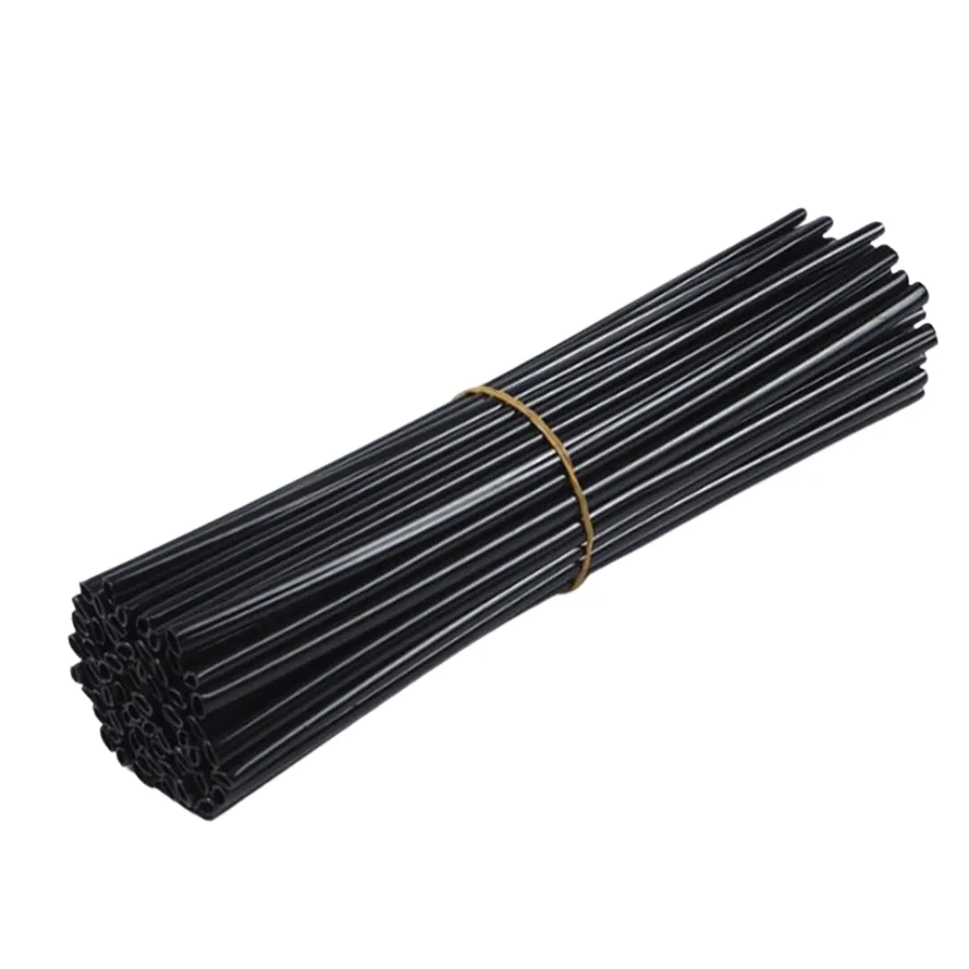 KR Motorcycle Rim Spokes Skins - 72 Piece - Black